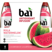 Bai Antioxidant Beverage, Kula Watermelon, 6 Each