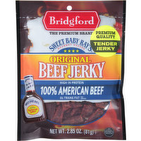 Bridgford Beef Jerky, Original, 2.85 Ounce