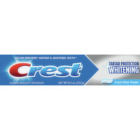 Crest Toothpaste, Tartar Protection Whitening, Cool Mint Paste, 8.2 Ounce