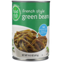 Food Club French Style Green Beans, 14.5 Ounce