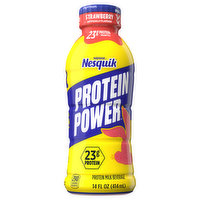 Nestle Protein Milk Beverage, Strawberry, 14 Fluid ounce