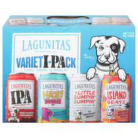 Lagunitas Brewing Co Beer, Varieti-Pack, 12 Each