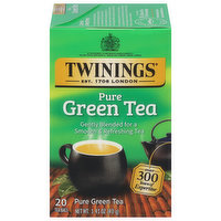 Twinings Green Tea, Pure, 20 Each