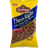 Bachman Baked Pretzels, Thin'n Right, 9 Ounce