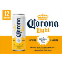 Corona Light Beer, 12 Each