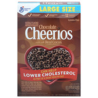 Cheerios Cereal, Chocolate, Large Size, 14.3 Ounce