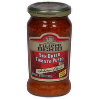 Filippo Berio Pesto, Sun Dried Tomato, 6.7 Ounce