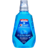 Crest Oral Rinse, Multi-Protection, Clean Mint, 50.7 Fluid ounce