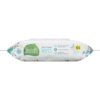 Seventh Generation Wipes, Free & Clear, Thick & Soft, 64 Each