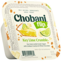 Chobani Yogurt, Greek, Key Lime Crumble, 4.5 Ounce