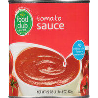 Food Club Tomato Sauce, 29 Ounce