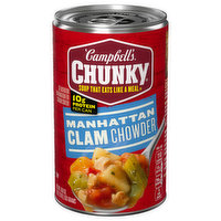 Campbell's Soup, Manhattan Clam Chowder, 18.8 Ounce