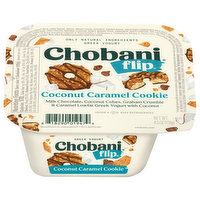 Chobani Yogurt, Greek, Coconut Caramel Cookie, 4.5 Ounce