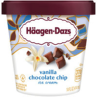 Haagen-Dazs Ice Cream, Vanilla Chocolate Chip, 14 Fluid ounce