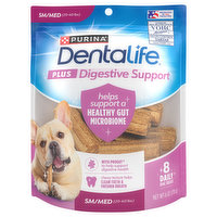 DentaLife Dog Treats, Daily, Plus Digestive Support, Small/Medium (20- 40 Lbs), 8 Each