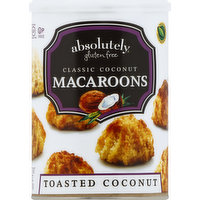 Absolutely Gluten Free Macaroons, Classic Coconut, Toasted Coconut, 10 Ounce