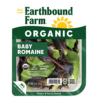 Earthbound Farm Baby Romaine, Organic, 5 Ounce