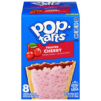 Pop-Tarts Toaster Pastries, Frosted Cherry, 8 Each