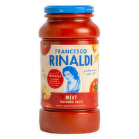 Francesco Rinaldi Pasta Sauce, Meat Flavored, 23.5 Ounce