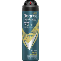 Degree Antiperspirant Deodorant, Sport Defense, Dryspray, 3.8 Ounce