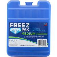 Freez Pak Ice Substitute, Reusable, Medium, 1 Each