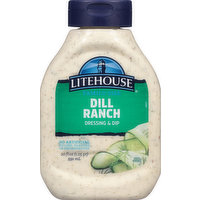 Litehouse Dressing & Dip, Dill Ranch, Family Size, 20 Fluid ounce