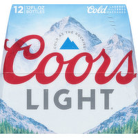 Coors Light Beer, 12 Each