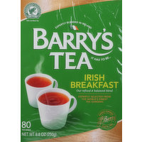 Barry's Tea Tea, Irish Breakfast, Bags, 80 Each