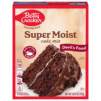 Betty Crocker Cake Mix, Devil's Food, 13.25 Ounce