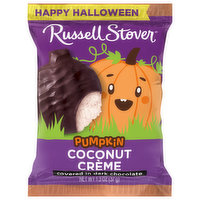 Russell Stover Pumpkin, Coconut Creme, Happy Halloween, 1.3 Ounce