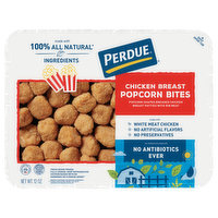 Perdue Chicken Breast, Popcorn Bites, 12 Ounce