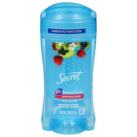 Secret Antiperspirant/Deodorant, Refreshing Berry, Clear Gel, 2.6 Ounce