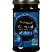 Polaner Blueberry Spreadable Fruit, 10 Ounce