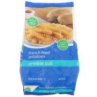 Food Club Crinkle Cut French Fried Potatoes, 32 Ounce