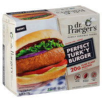 Dr. Praeger's Turk'y Burger, Perfect, 2 Each