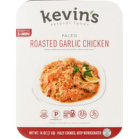 Kevin's Natural Foods Garlic Chicken, Roasted, Paleo, 16 Ounce