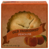 Old Fashioned Pie, Peach, 4 Ounce