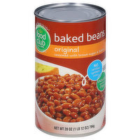 Food Club Baked Beans, Original, 28 Ounce