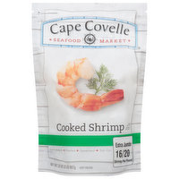 Cape Covelle Seafood Market Shrimp, Cooked, Extra Jumbo, 32 Ounce