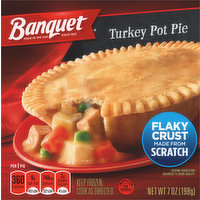 Banquet Turkey Pot Pie, 7 Ounce