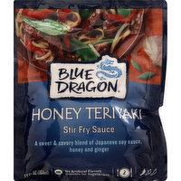 Blue Dragon Stir Fry Sauce, Honey Teriyaki, 3.5 Ounce