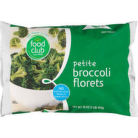 Food Club Petite Broccoli Florets, 16 Ounce