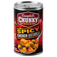 Campbell's Soup, Chicken Quesadilla, Spicy, 18.8 Ounce