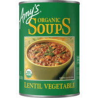 Amy's Soups, Organic, Lentil Vegetable, 14.5 Ounce