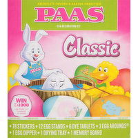 Paas Egg Decorating Kit, Classic, 1 Each