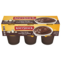 Kozy Shack Pudding, Chocolate, 4 Each