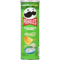 Pringles Potato Crisps, Sour Cream & Onion Flavored, 5.5 Ounce