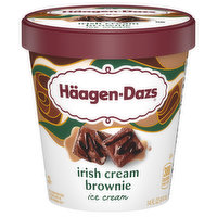 Haagen-Dazs Ice Cream, Irish Cream Brownie, 14 Fluid ounce