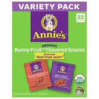 Annie's Fruit Flavored Snacks, Organic, Summer Strawberry/Berry Patch, Bunny, Variety Pack, 22 Each