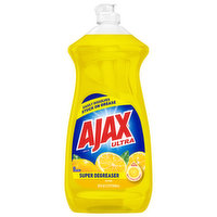 Ajax Dish Liquid, Lemon, Super Degreaser, 28 Fluid ounce